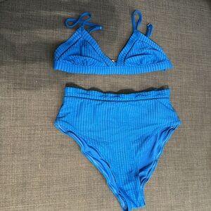 lemlem x H&M swim blueby liya kebede